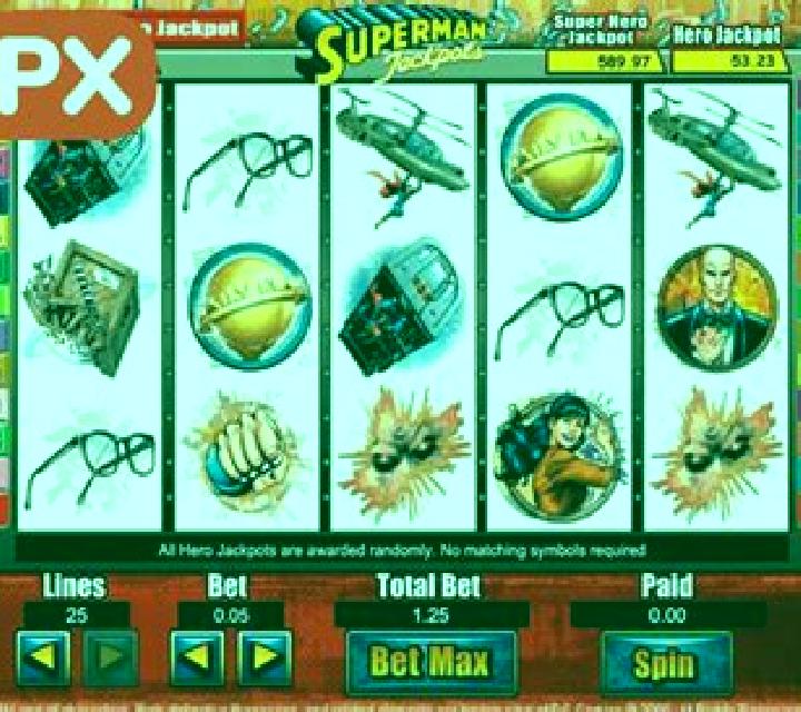 Superman Jackpots slot machine