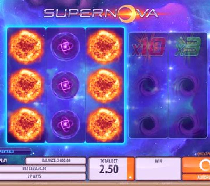 Supernova Galaxy Orbs slot game