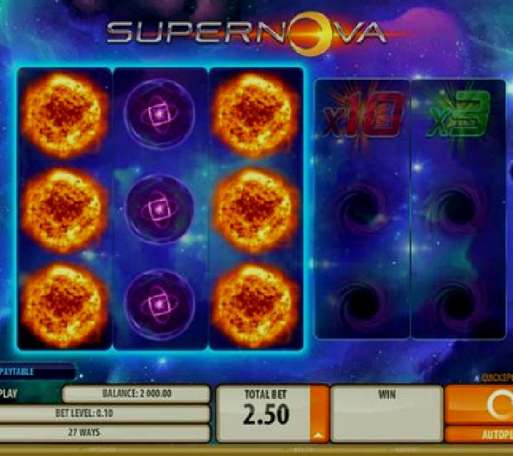 Supernova Galaxy Orbs slot