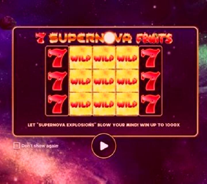 Supernova Spins slot