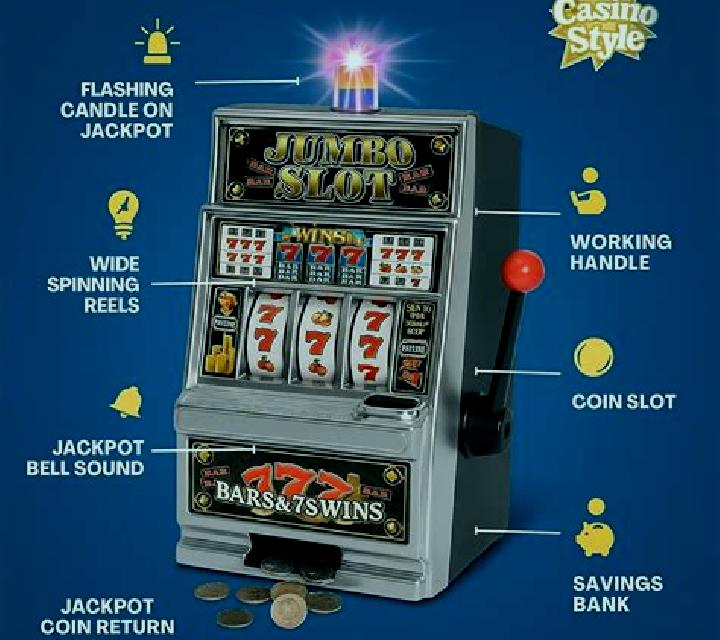 Supersized slot machine