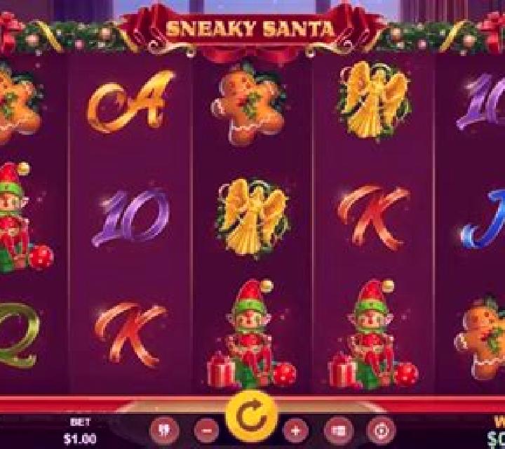 Surfin Santa slot machine