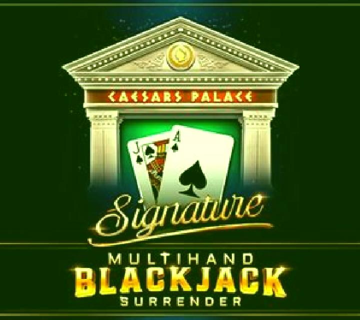 Surrender Multihand Blackjack online slot
