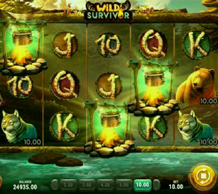 Survivor Megaways slot machine