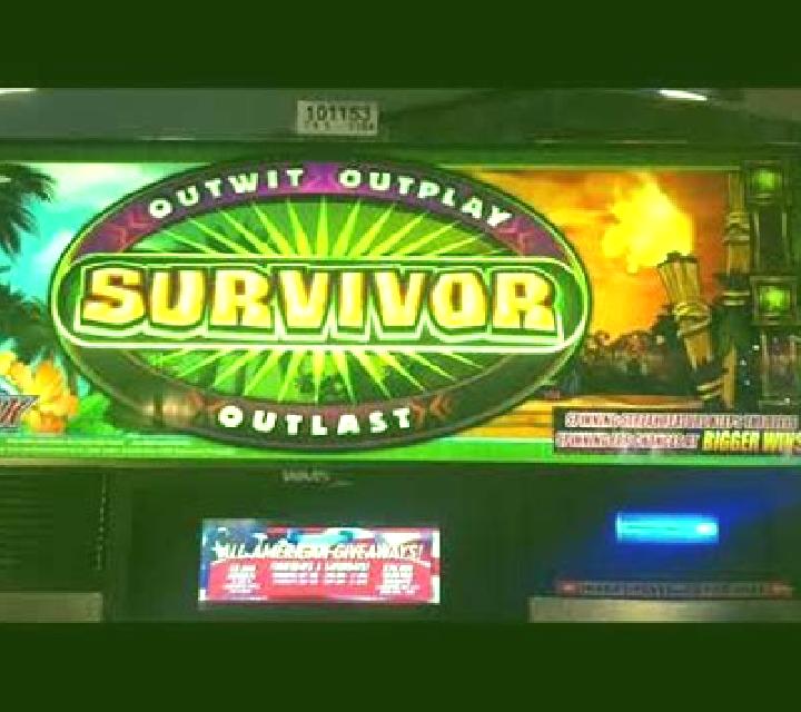 Survivor slot machine