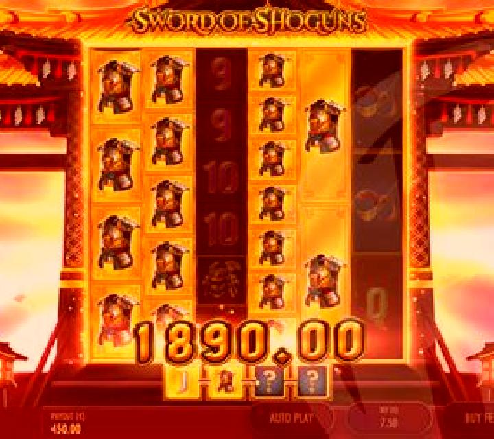 Sword of Shoguns slot machine