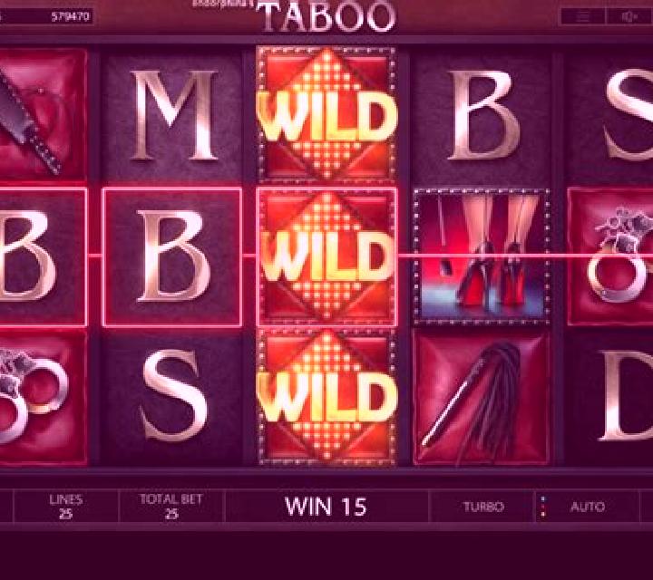 Taboo slot machine