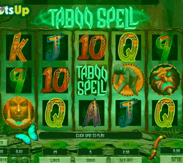 Taboo Spell slot