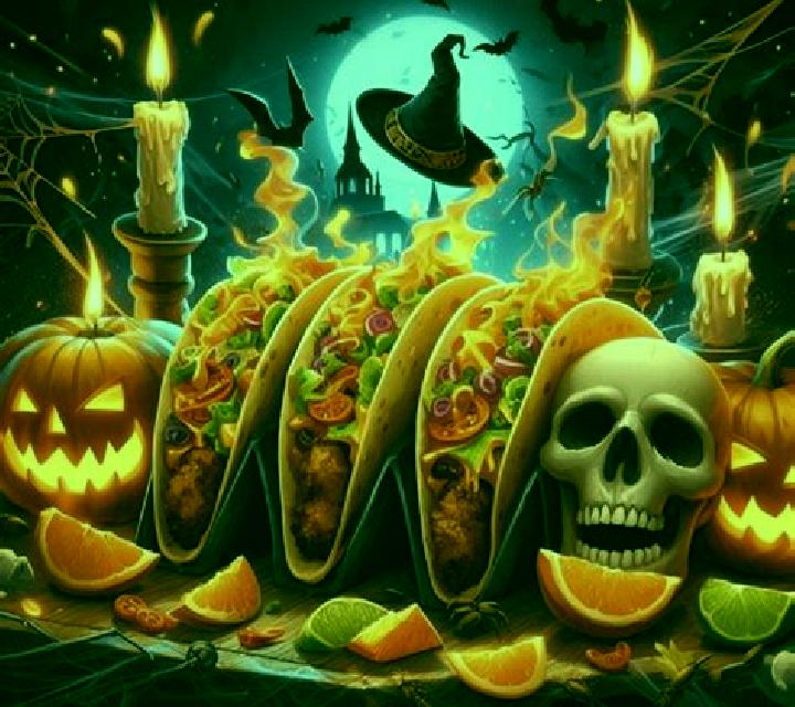 Tacoween slot machine