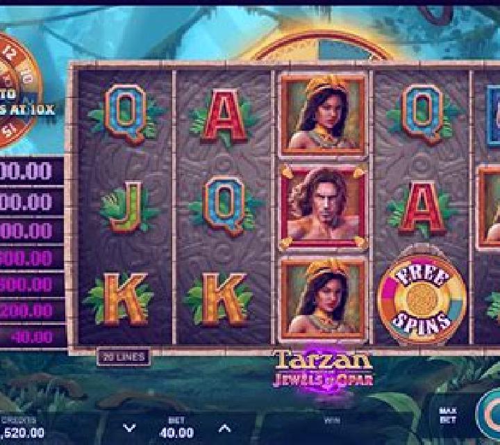 Tarzan and the Jewels of Opar slot machine