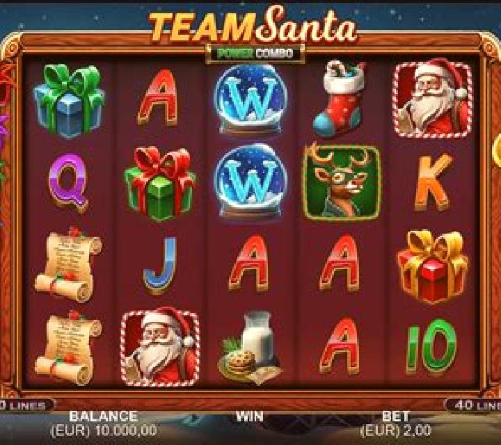 Team Santa Power Combo slot game