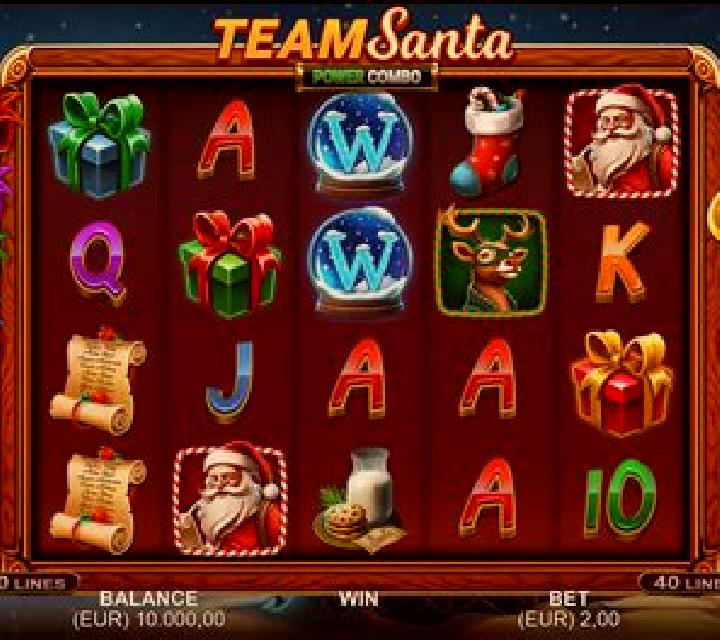 Team Santa Power Combo slot machine