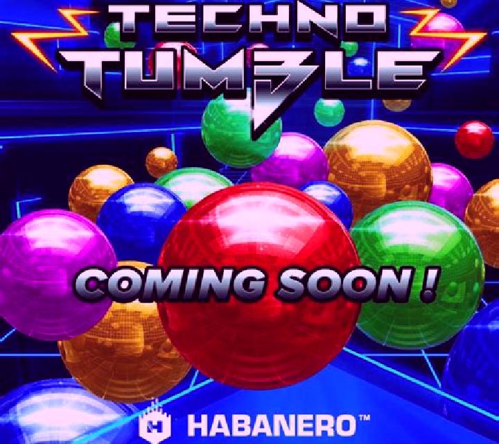 Techno Tumble slot game