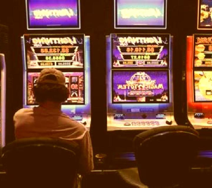 Teenagers slot machine