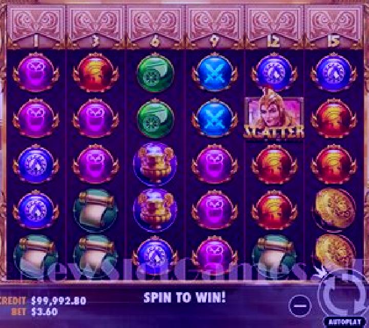Temple of Athena slot machine
