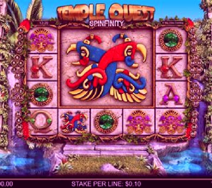 Temple Quest Spinfinity online slot