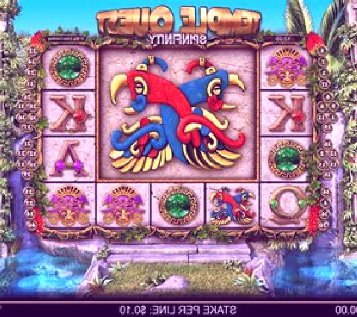 Temple Quest Spinfinity slot machine