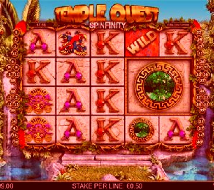 Temple Quest Spinfinity slot