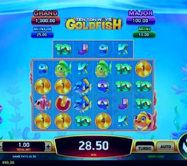 Ten Ton Ways Goldfish online slot