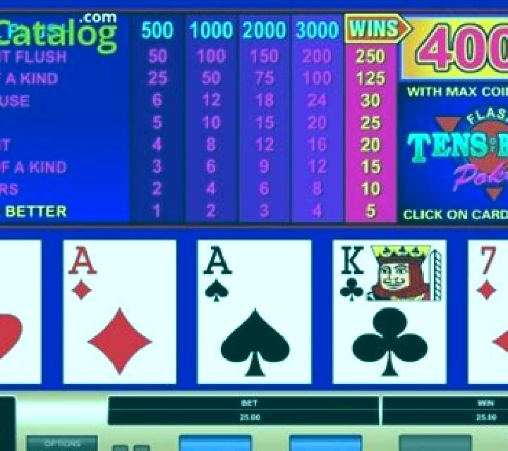 Tens or Better (Microgaming) slot