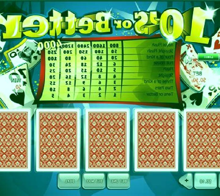 Tens or Better Poker (iSoftBet) slot game