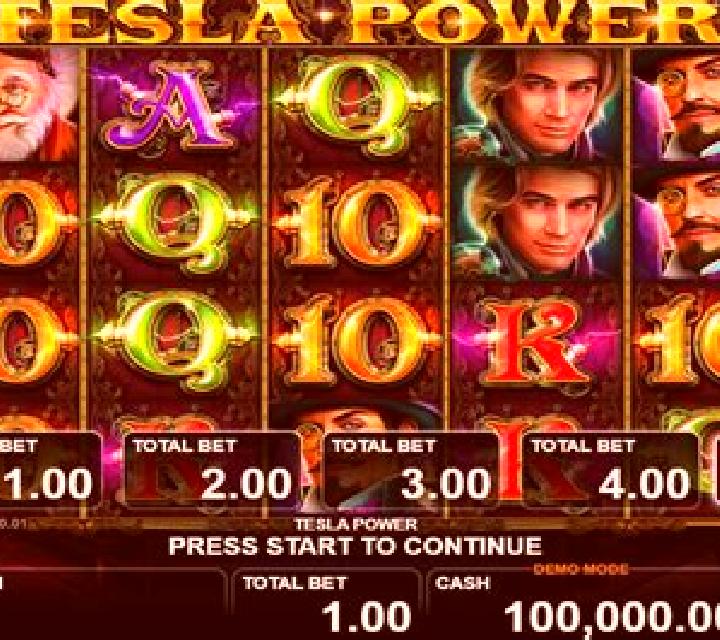 Tesla Power slot machine