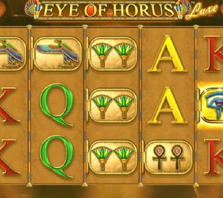 Tessa Hunt and the Eye of Horus slot game