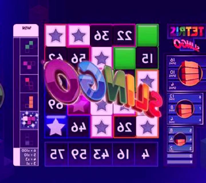 Tetris Slingo slot machine