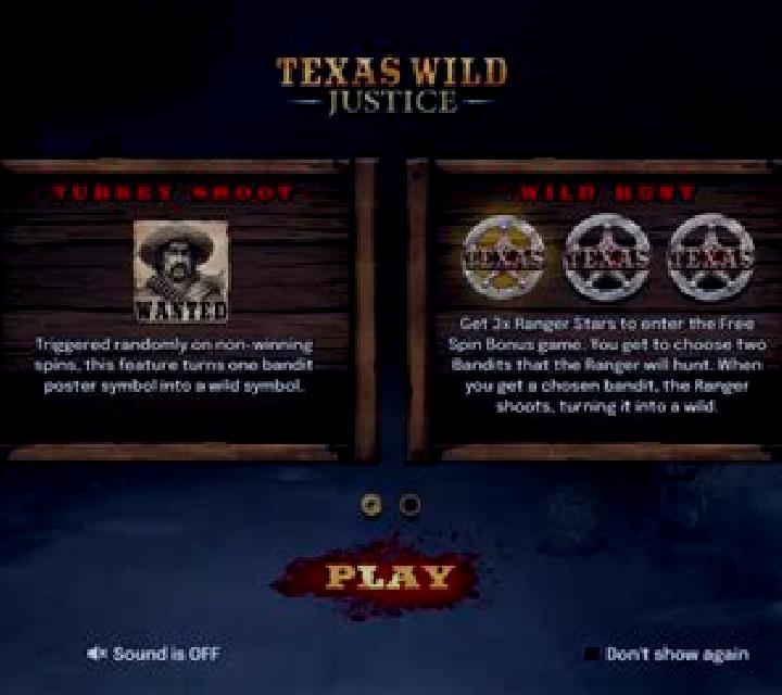 Texas Wild Justice slot