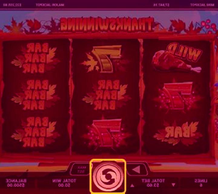 Thankswinning slot