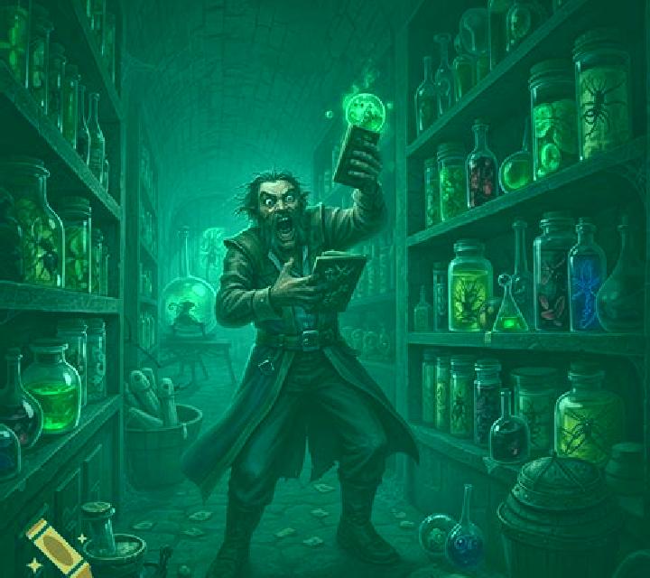 The Alchemist (Green Tube) slot game