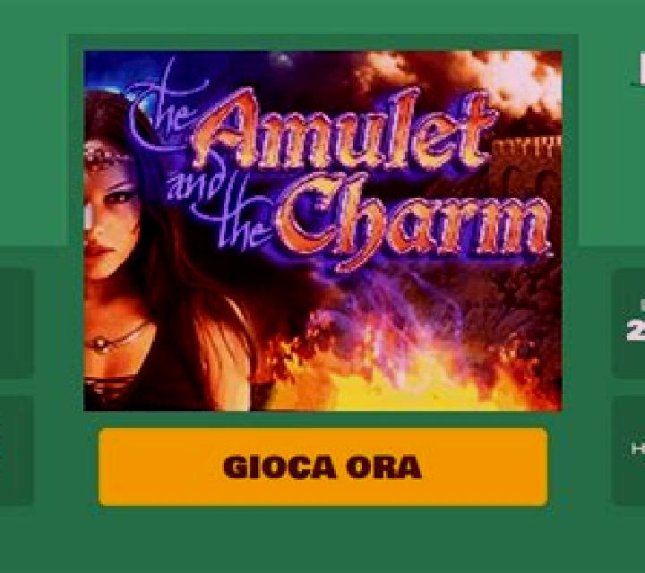 The Amulet and the Charm slot machine