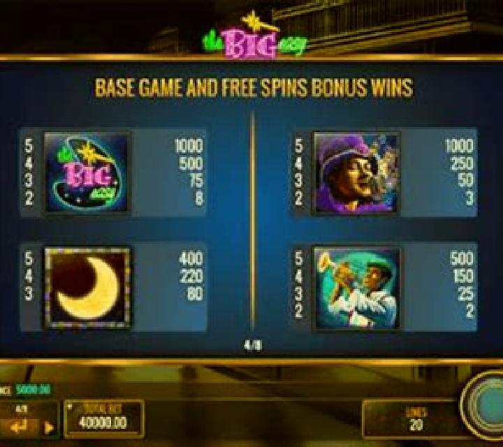 The Big Easy online slot