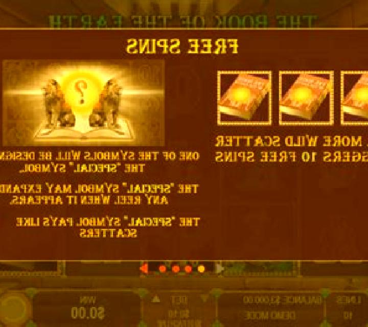 The Book of The Earth slot game