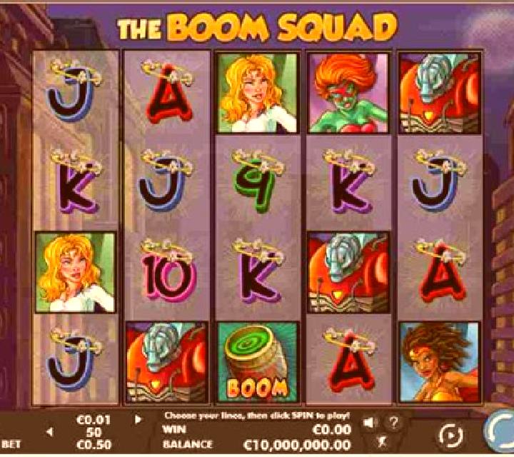 The Boom Squad slot