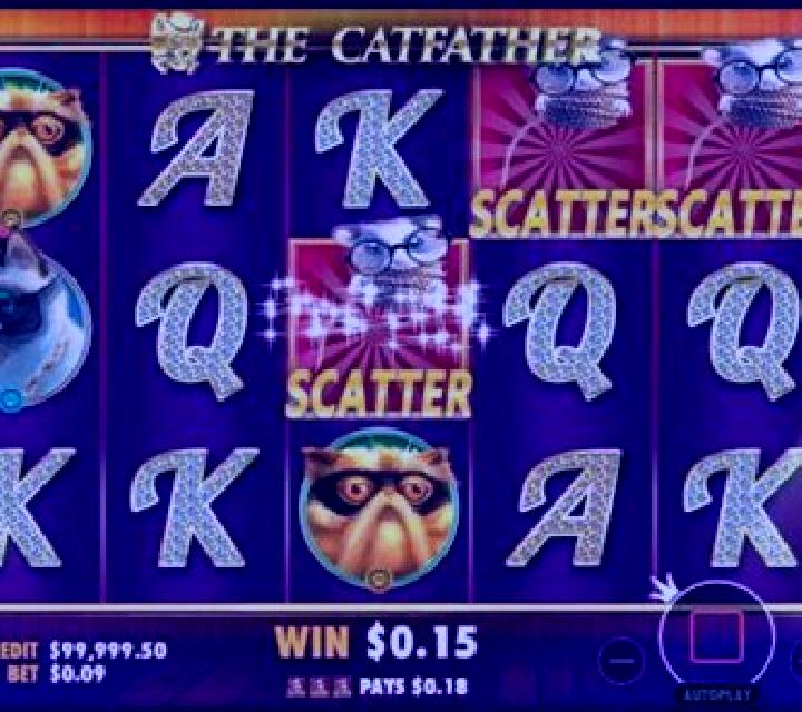 The Catfather slot machine