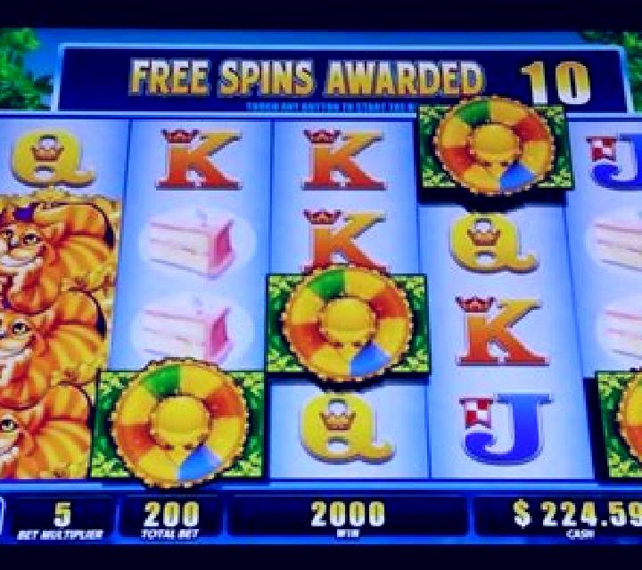 The Cheshire Cat slot machine