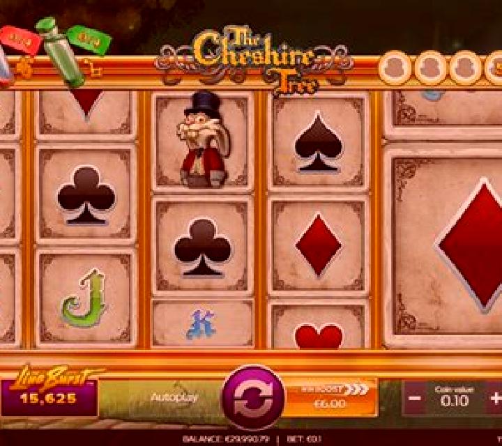 The Cheshire Tree slot game