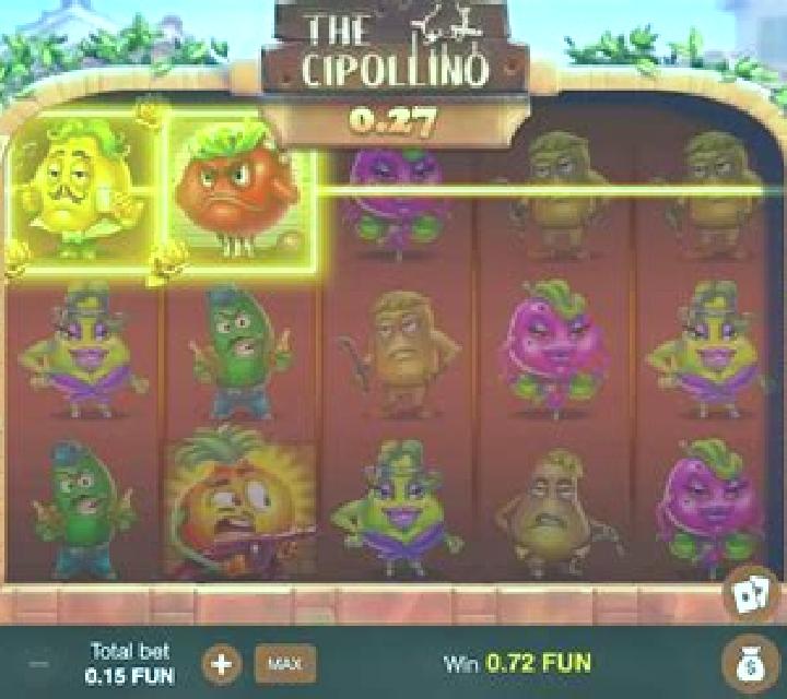 The Cipollino slot game