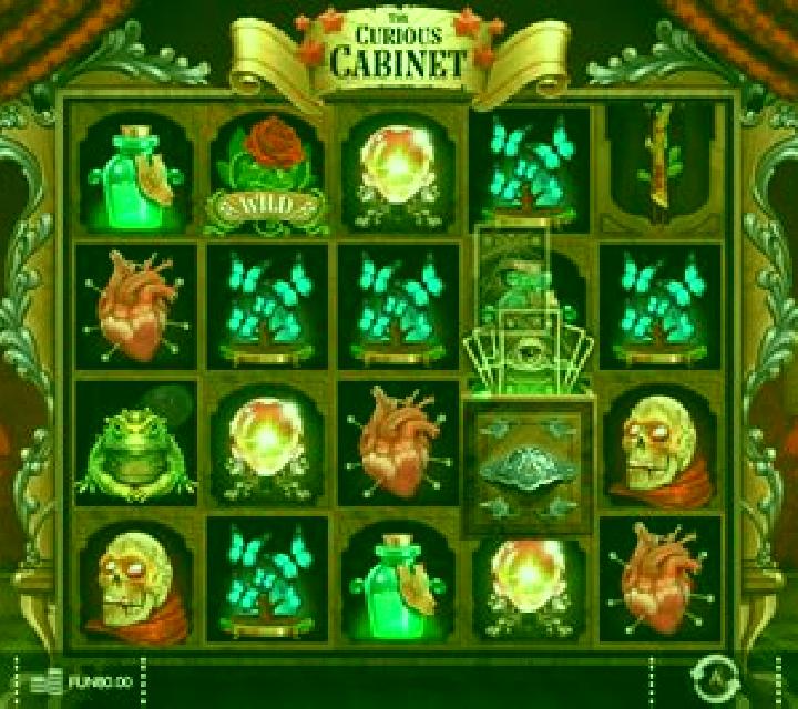 The Curious Cabinet slot machine