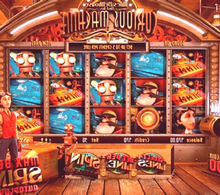 The Curious Machine slot machine