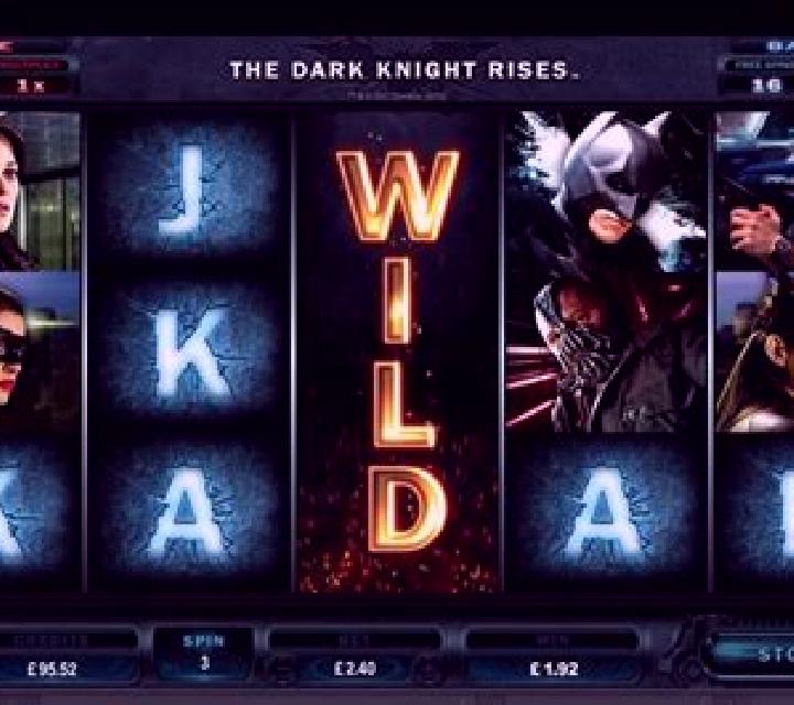 The Dark Knight (Microgaming) slot machine