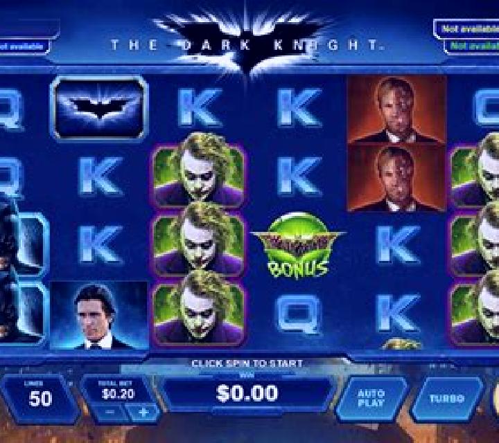 The Dark Knight (Playtech) slot game