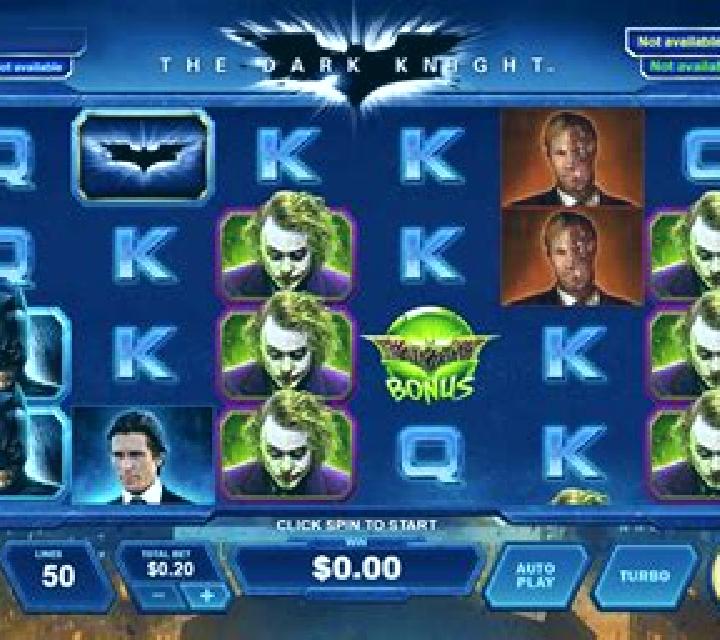 The Dark Knight (Playtech) slot machine