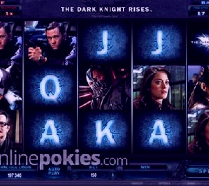 The Dark Knight Rises (Microgaming) slot game