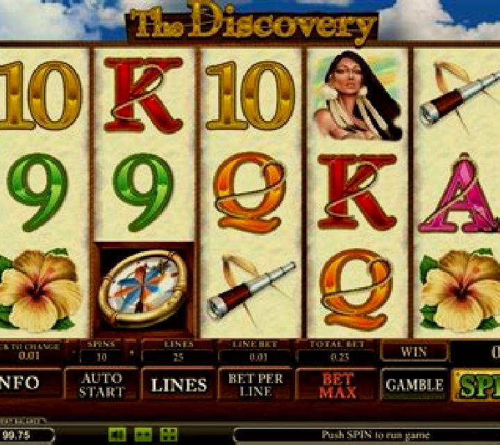 The Discovery slot machine