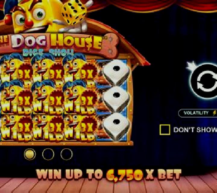 The Dog House Dice Show slot machine