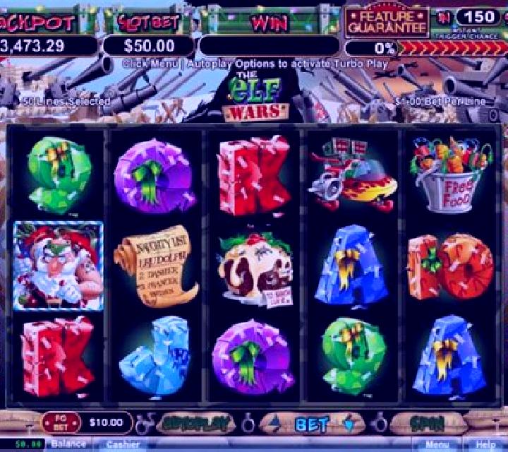 The Elf Wars slot game