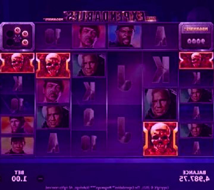The Expendables New Mission Megaways slot machine