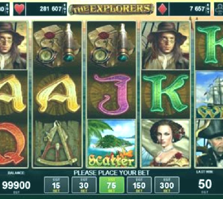The Explorers slot game